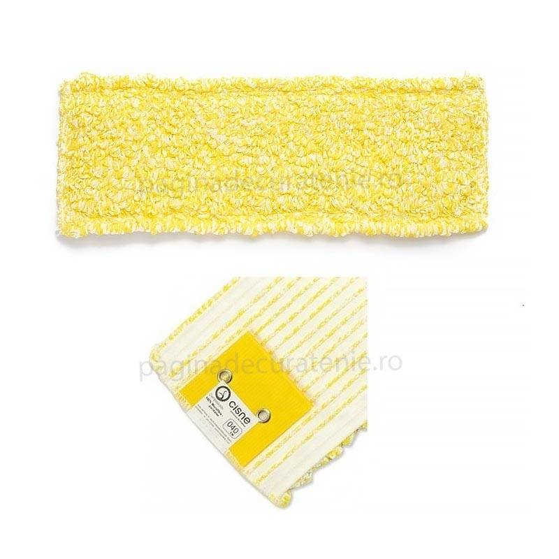 Mop plat microfibra 40cm cu urechi Cisne 207500